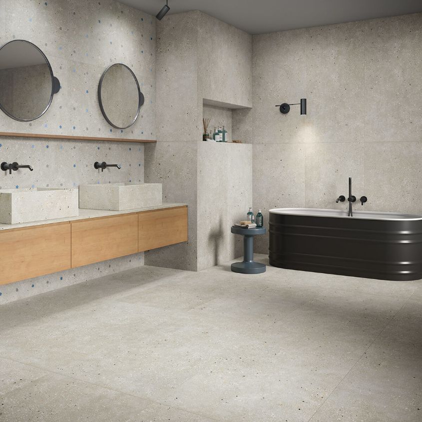 Shop Breton Grigio Stone Effect Tiles Online | Tile Brand