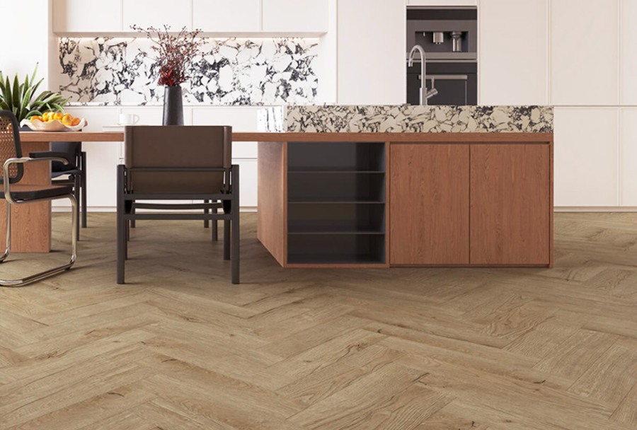 How to Lay Herringbone Tiling