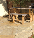 Picture of Mandalay Buff Limestone 600x900mm Calibrated Paving Slabs