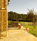 Picture of Mandalay Buff Limestone 600x900mm Calibrated Paving Slabs