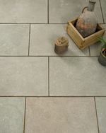 Picture of Steel Grey Limestone Calibrated Paving Slabs
