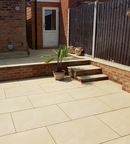 Picture of Martello Beige Outdoor Porcelain Paving Slab Tiles