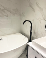 Picture of Nuova Carrara Polished Marble Effect Porcelain Tiles