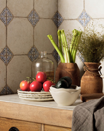 Picture of Porto Vintage Blue Patterned Tiles