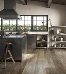 Picture of Farmhouse Rustic Brown Wood Effect Porcelain Tiles