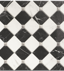 Picture of Pantheon Carrara Checkerboard Patterned Tiles