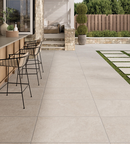 Picture of Kensington Beige Antiqued Outdoor Porcelain Paving Slab Tiles