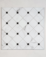 Picture of Pantheon Carrara White Patterned Tiles