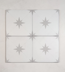 Picture of Portland Pearl Grey Patterned Tiles