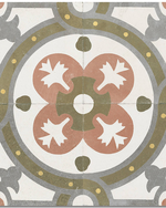 Picture of Ammoudi Green Patterned Tiles