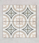 Picture of Byblos White Patterned Tiles