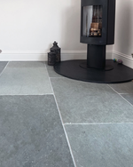 Picture of Parisian Grey Limestone Tiles - Tumbled