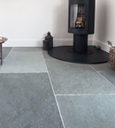 Picture of Parisian Grey Limestone Tiles - Tumbled