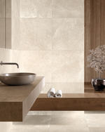 Picture of Delphi Beige Stone Effect Porcelain Tiles