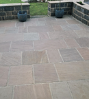 Picture of Tudor Brushed Sandstone Outdoor Paving Slabs