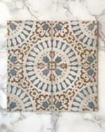 Picture of Zafra Rose Patterned Tiles 