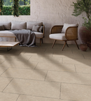 Picture of Yorke Beige Porcelain Paving Slabs 