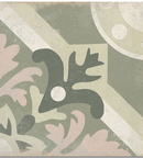 Picture of Lotus Sage Green Patterned Tiles