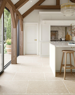 Picture of Yorke White Antique Limestone Effect Effect Porcelain Tiles