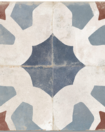 Picture of Delphine Blue Patterned Tiles