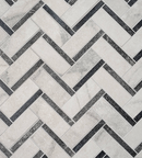 Picture of Palazzo Herringbone Mosaic Porcelain Tiles
