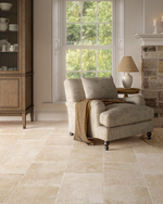 Picture of Kendal Beige Limestone Effect Porcelain Tiles