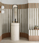 Picture of Solace Clay Terrazzo Effect Brick Tiles