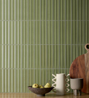 Picture of Brixton Olive Green Metro Tiles