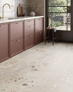 Picture of Camino Beige Pebbled Stone Effect Porcelain Tiles