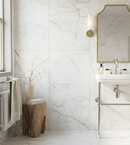 Picture of Lucca Statuario Matte Marble Effect Porcelain Tiles