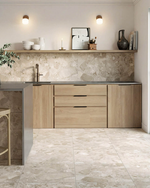 Picture of Salerno Cream Ceppo Stone Effect Porcelain Tiles