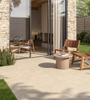 Picture of Salerno Cream Stone Effect Porcelain Paving Slabs