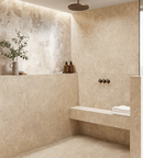 Picture of Salerno Cream Stone Effect Porcelain Tiles